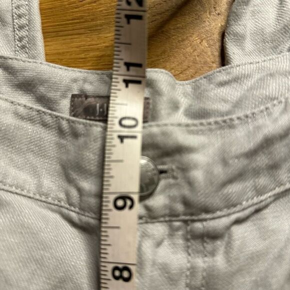 J. Jill linen pants gray white 14 - Picture 9 of 9